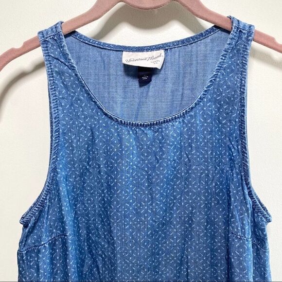 Universal thread denim look printed boho tank xs - Picture 5 of 6